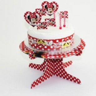 Disney Minnie Mouse Birthday Cake Decoration Kit